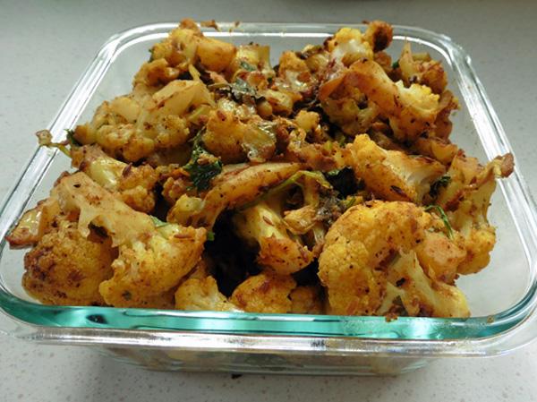 Cauliflower And Potato Bhaji/Sabji - Alu Gobhi 