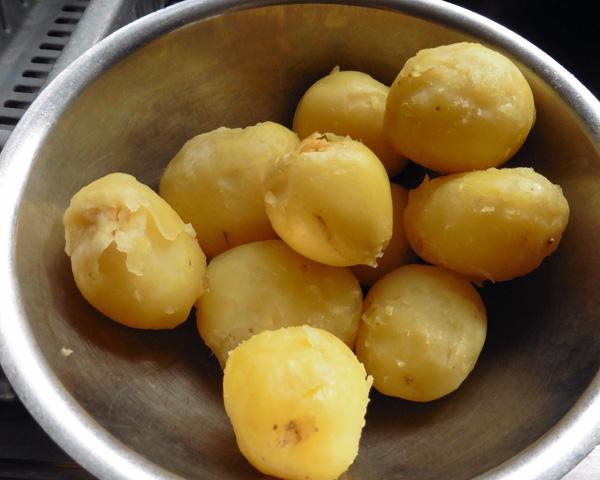 Potato Bhaji/Sabji 2, For Train Journeys and Picnics 