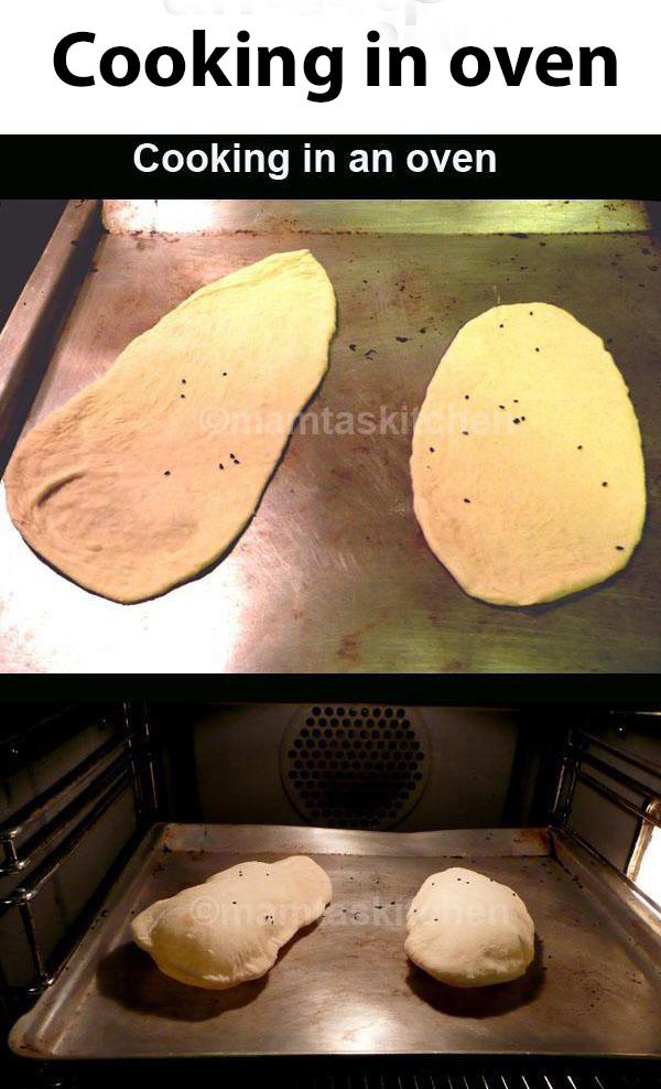 Naan 1a, Indian Leavened Flat Bread With Yeast