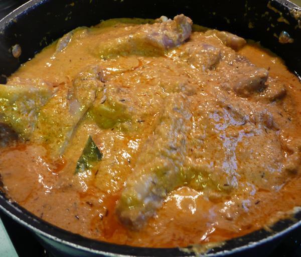Chicken Curry Afghani