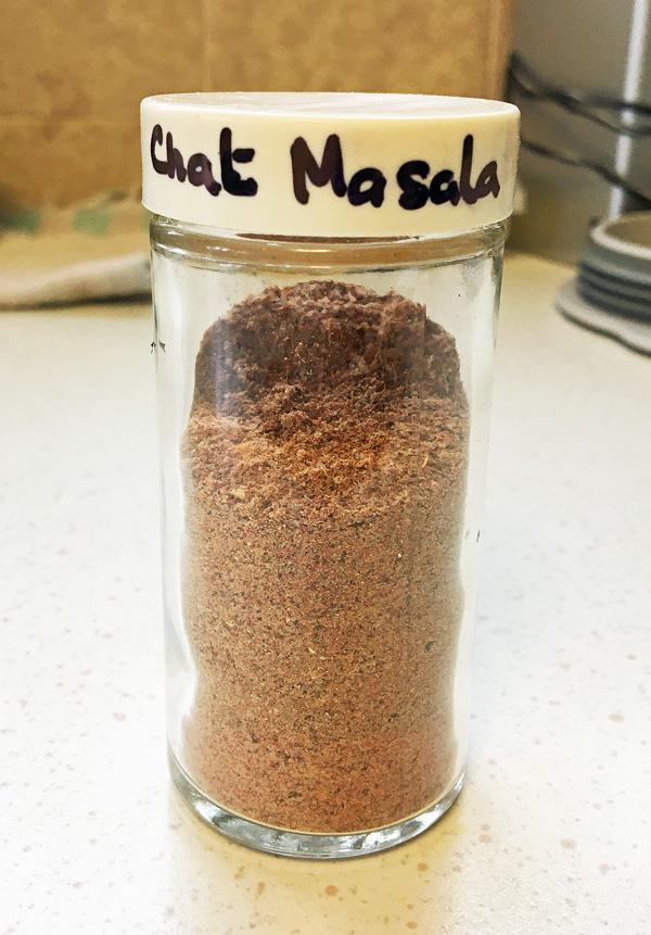 Chaat Masala Mix - A  Hot Spice Mix for Chaat