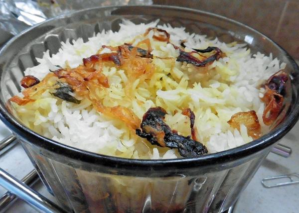 Soya Chunks Biryani Pulao/Pilaf Rice