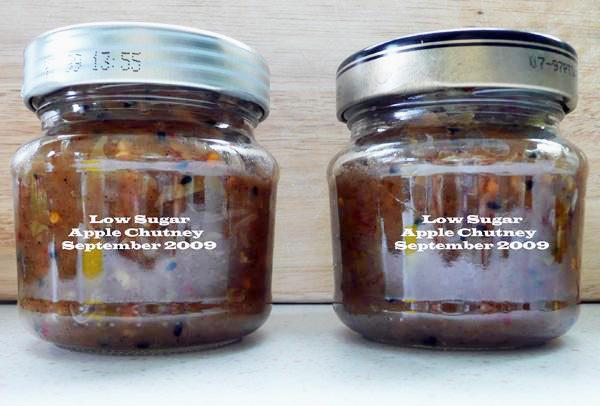 Apple or Other Fruit Chutney with Low Sugar