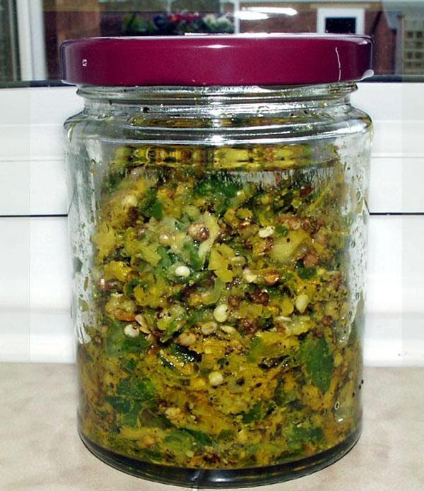 Chilli Pickle 2 with Ginger