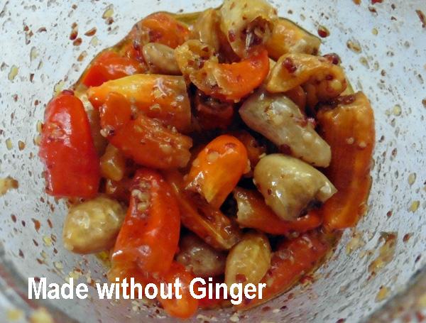 Chilli Pickle 2 with Ginger