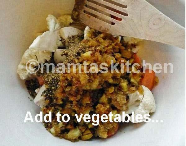 Turnip, Carrot and Cauliflower Pickle 2, Geeta's
