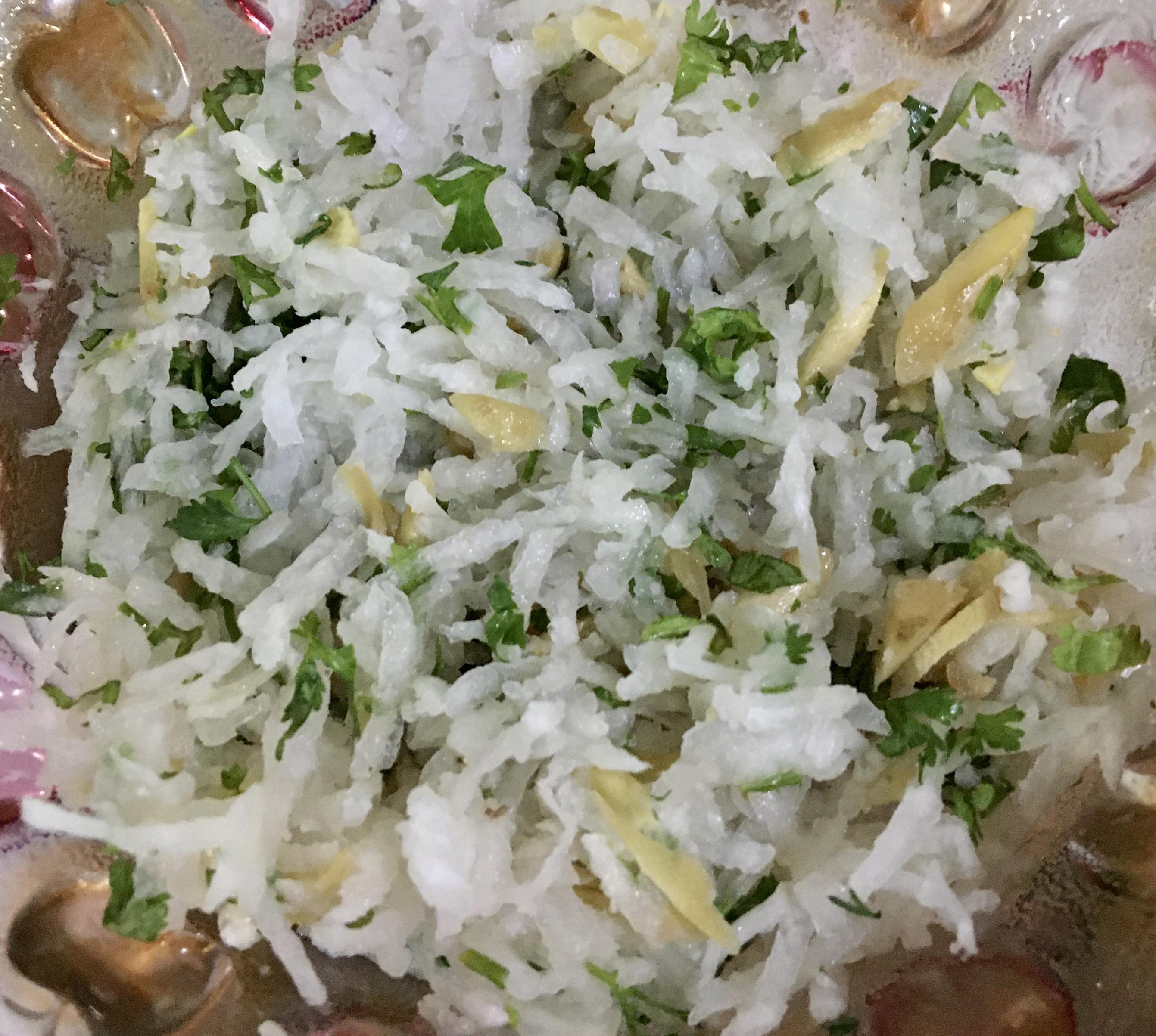 Mooli Lachcha White Radish Salad 1