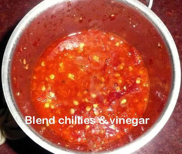 Chilli Sauce 8- Geeta's Chilli, Garlic and Tomato Sauce