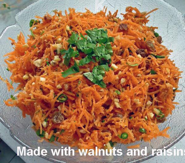 Spicy Carrot Salad 1
