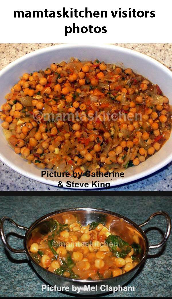 Chickpea Curry (Cholae) In Every Day Curry Sauce 