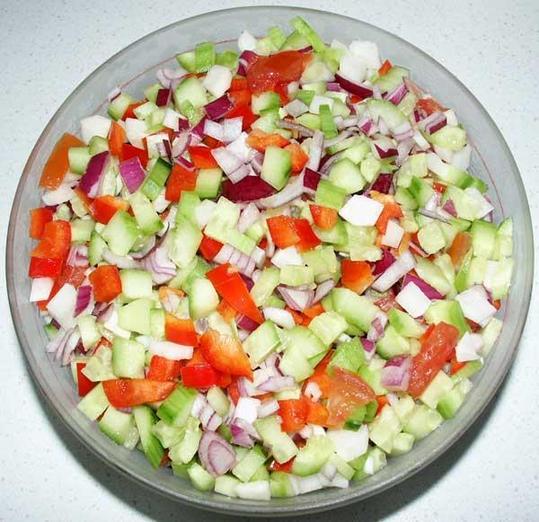 Kachumbar Parsee Salad