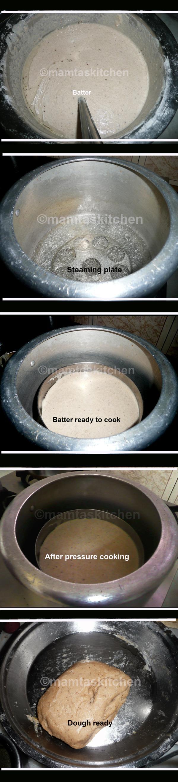 Roti or Paratha With Pressure Cooker Steamed Dough 