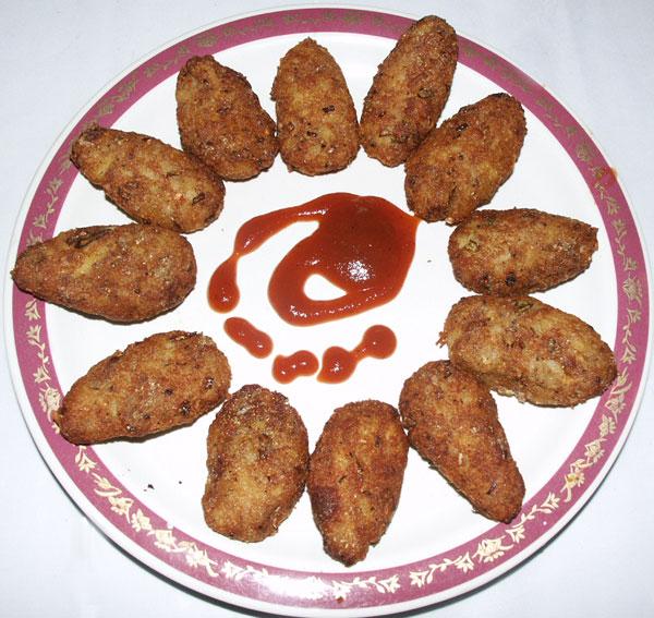 Alu Tikki or Potato Chop or Cutlet or Veggie Burger (Street Food) - 2, Geeta's