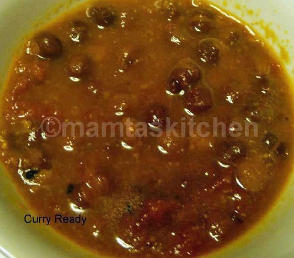 Black Bengal Gram Curry