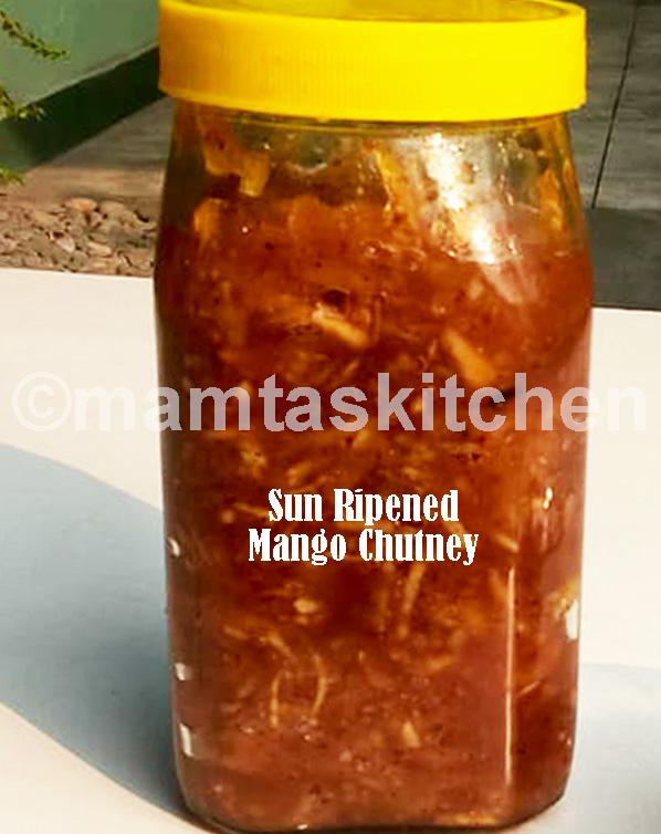 Mango Sweet Pickle/Chutney 2, Sun Ripened