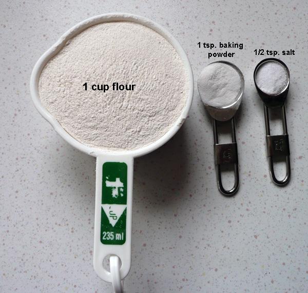 Baking in powder tsp grams 1 Convert 1