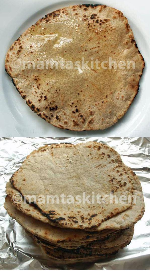 Roti or Paratha With Sorghum Flour 