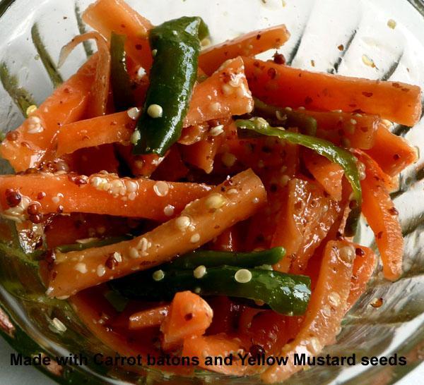 Carrot Pickle - Instant