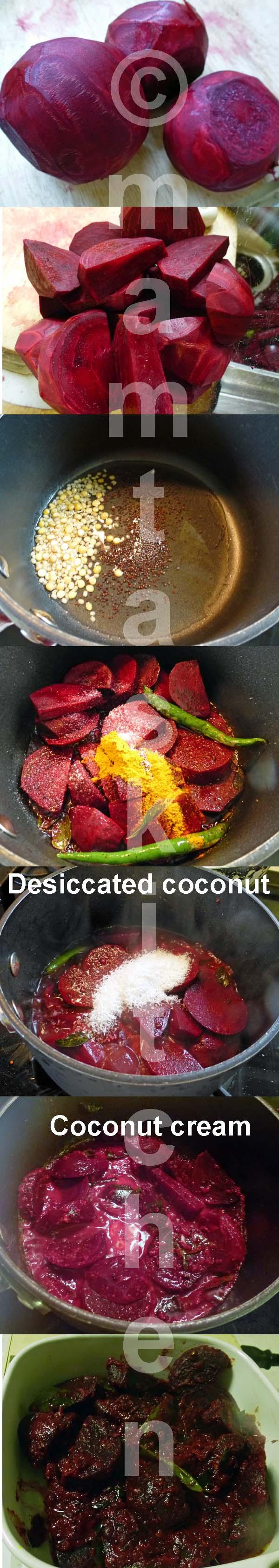 Beetroot Curry-Mysore Style (Onion Free)