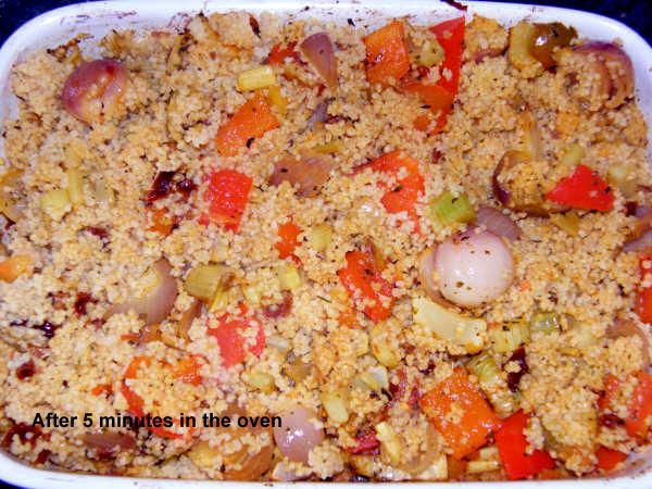 Couscous Salad - 4, Vegetarian or with Chicken/Meat