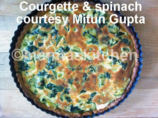 Courgette Quiche or Flan