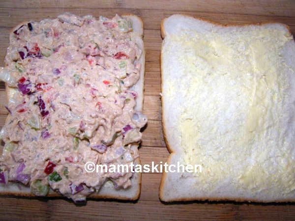 Tuna & Mayonnaise Crunchy Sandwich