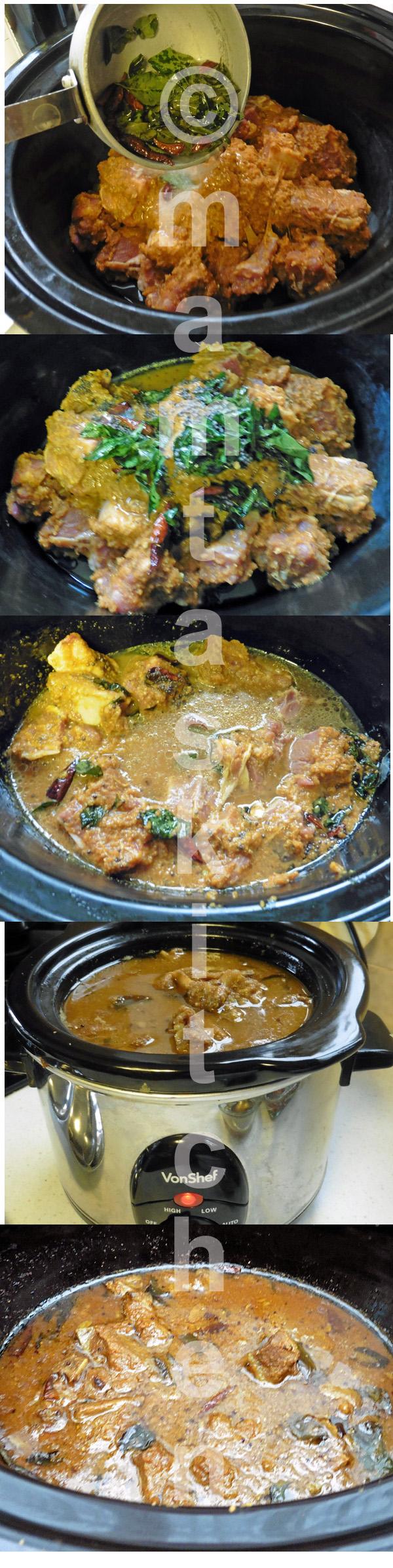Pork or Beef or Lamb Vindaloo 2 (A Curry) In Slow Cooker